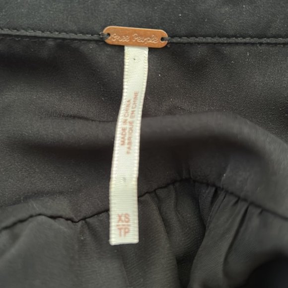 Free People Sheer Button Long Sleeve Shirt/Top  XS - Picture 5 of 6